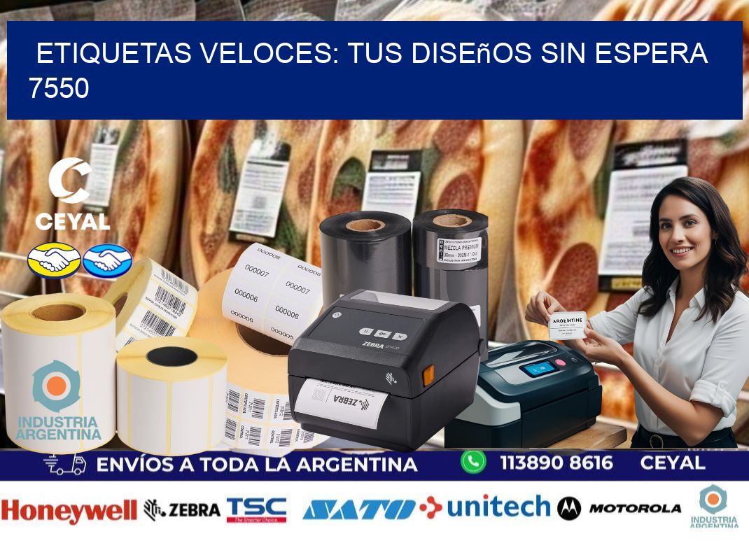 Etiquetas Veloces: Tus Diseños sin Espera 7550