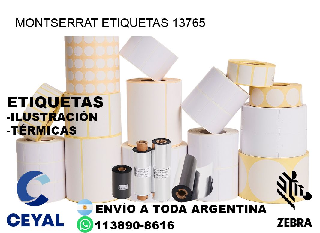 Montserrat etiquetas 13765