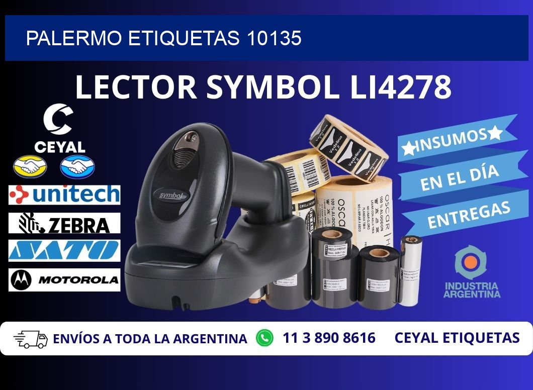 Palermo etiquetas 10135