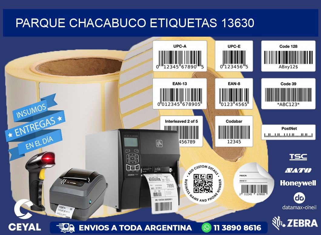 Parque Chacabuco etiquetas 13630