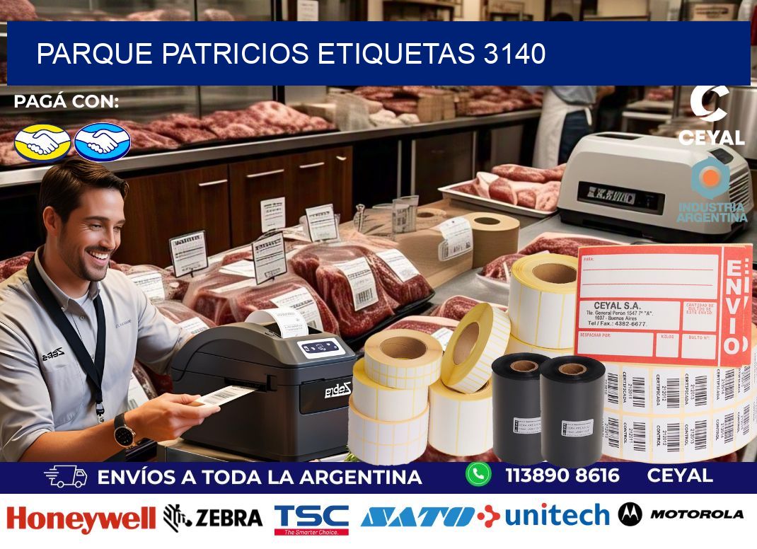 Parque Patricios etiquetas 3140