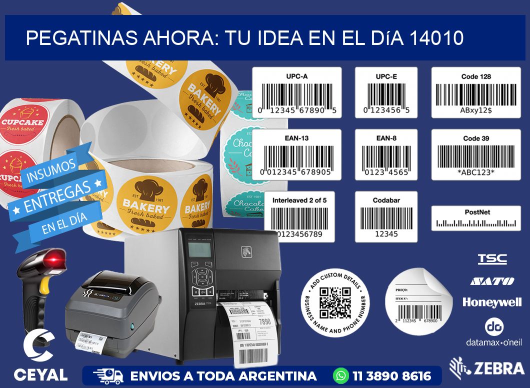 Pegatinas Ahora: Tu Idea en el Día 14010