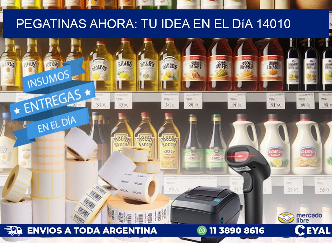 Pegatinas Ahora: Tu Idea en el Día 14010