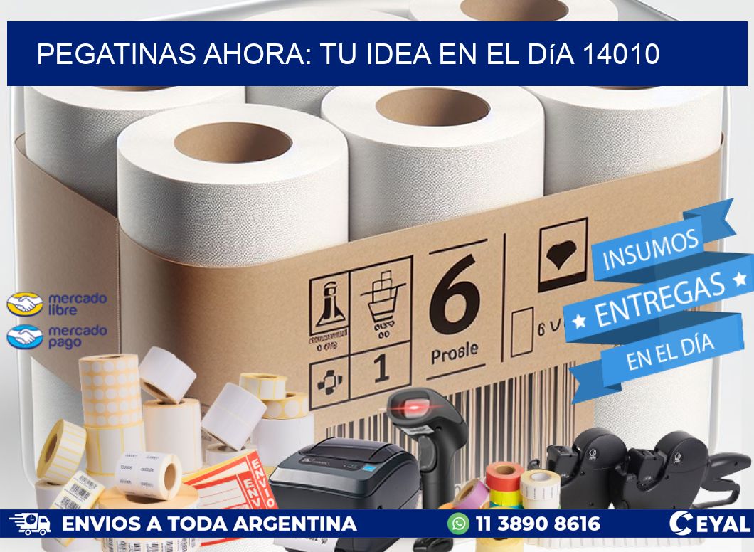 Pegatinas Ahora: Tu Idea en el Día 14010