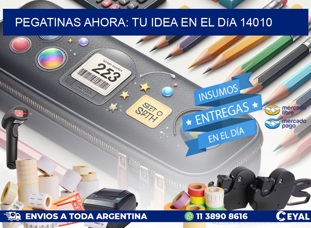 Pegatinas Ahora: Tu Idea en el Día 14010