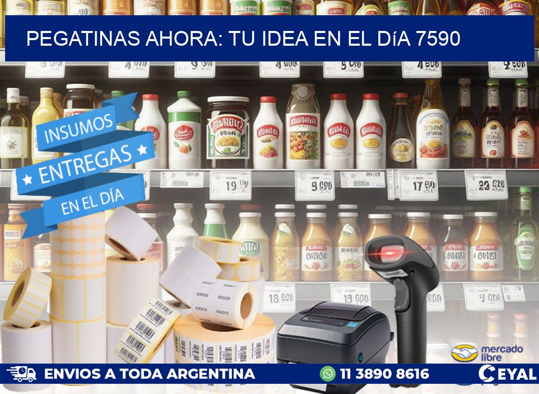 Pegatinas Ahora: Tu Idea en el Día 7590