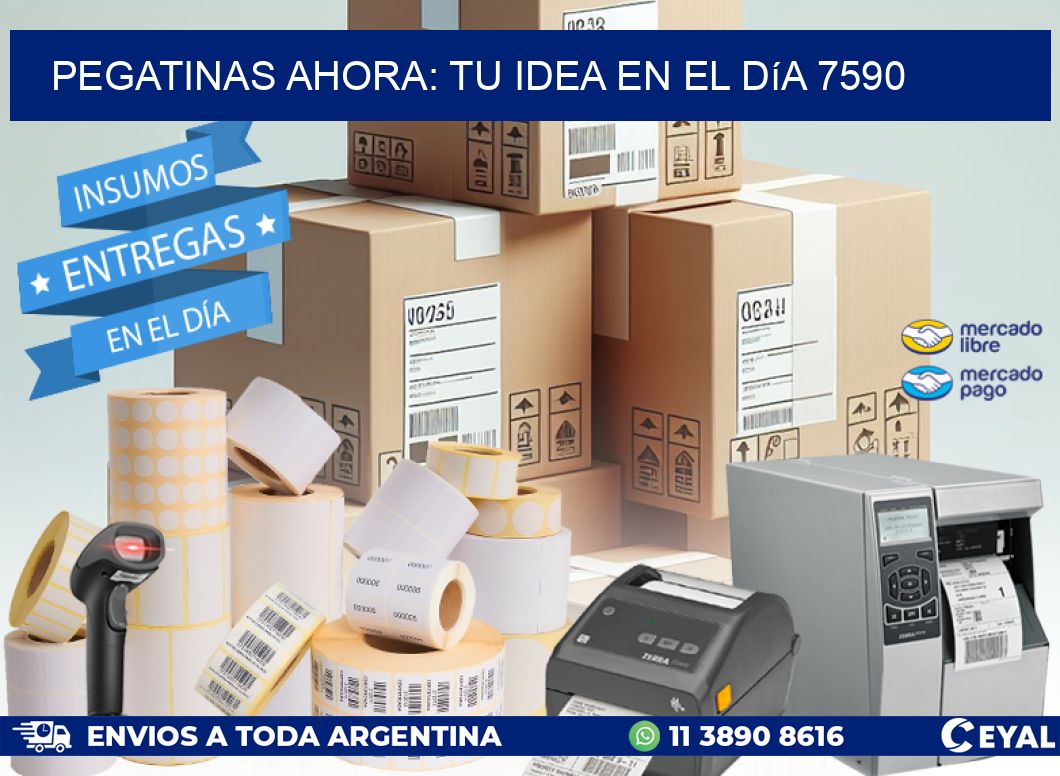 Pegatinas Ahora: Tu Idea en el Día 7590