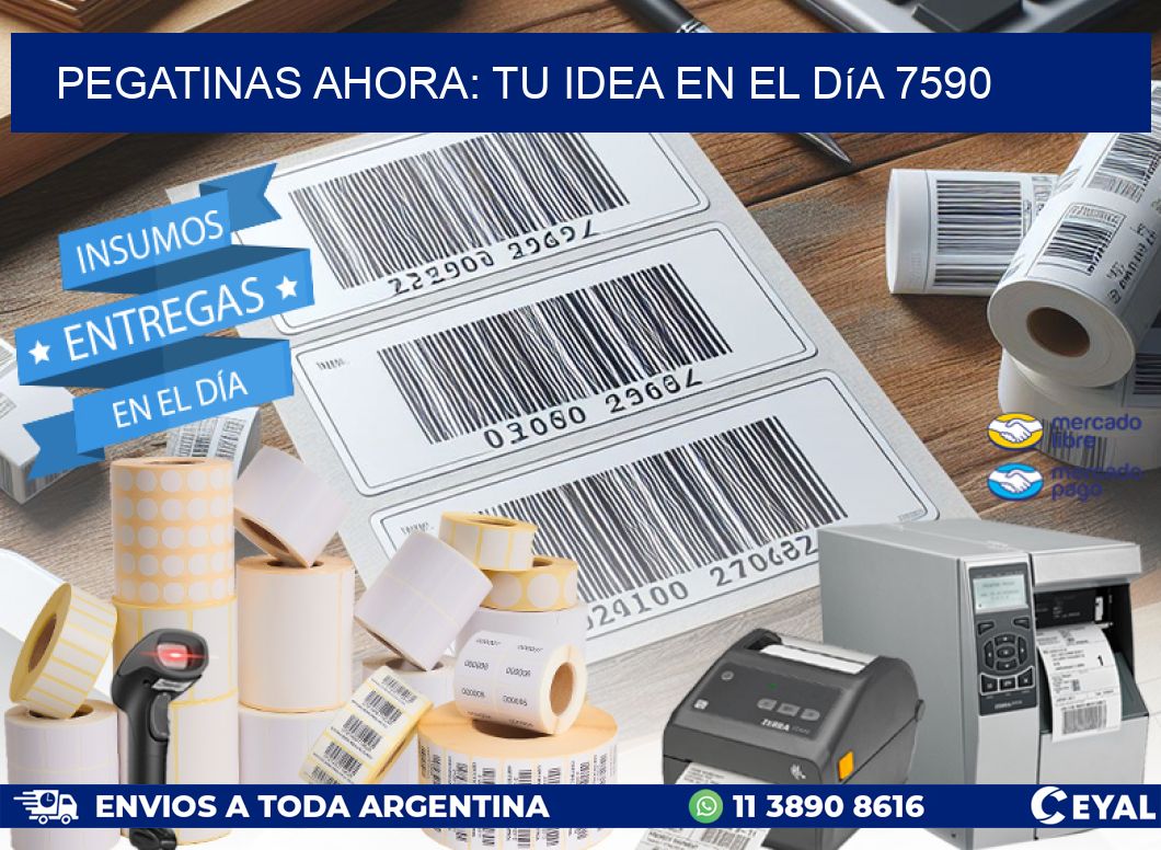 Pegatinas Ahora: Tu Idea en el Día 7590