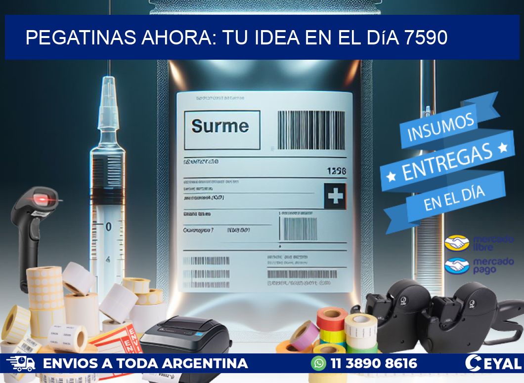 Pegatinas Ahora: Tu Idea en el Día 7590