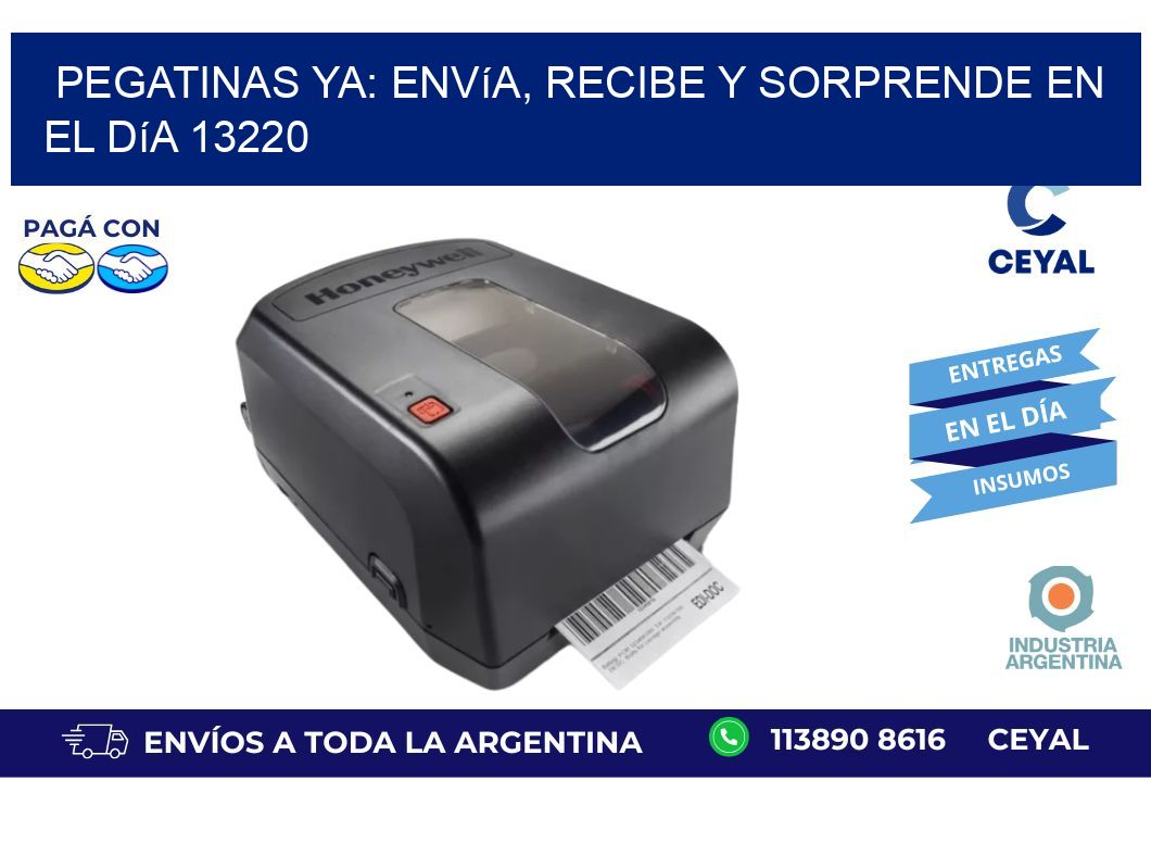 Pegatinas Ya: Envía, Recibe y Sorprende en el Día 13220