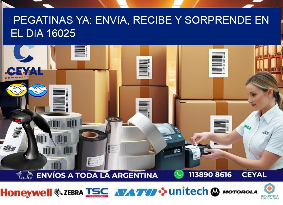 Pegatinas Ya: Envía, Recibe y Sorprende en el Día 16025
