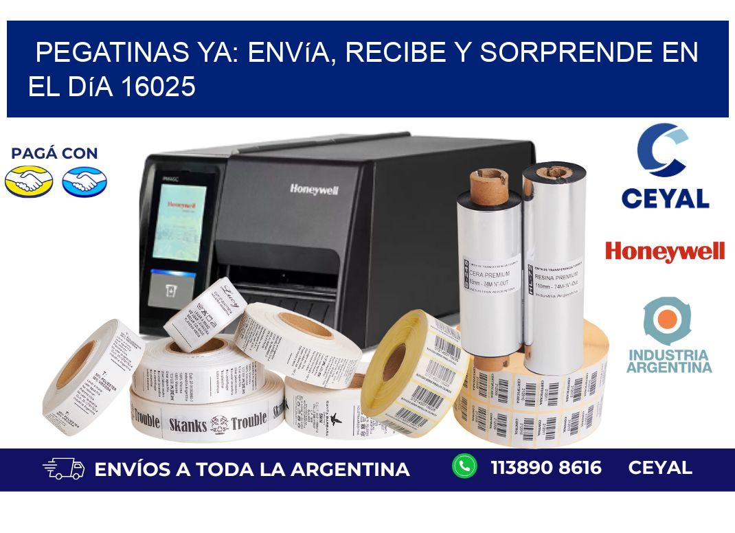 Pegatinas Ya: Envía, Recibe y Sorprende en el Día 16025