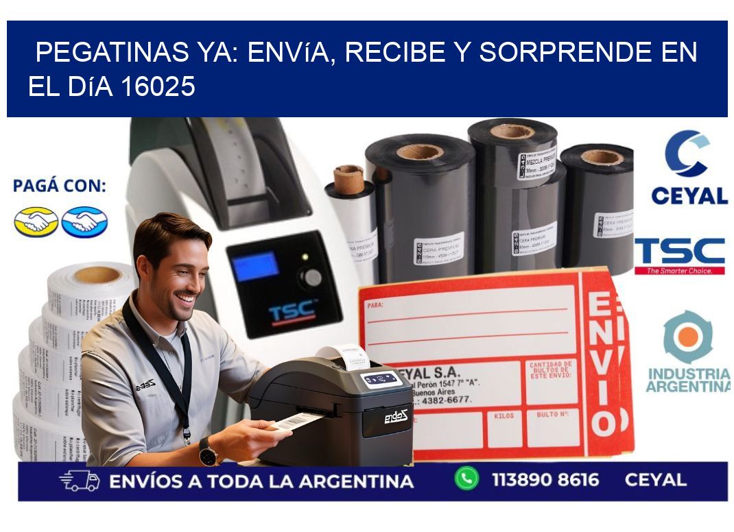 Pegatinas Ya: Envía, Recibe y Sorprende en el Día 16025