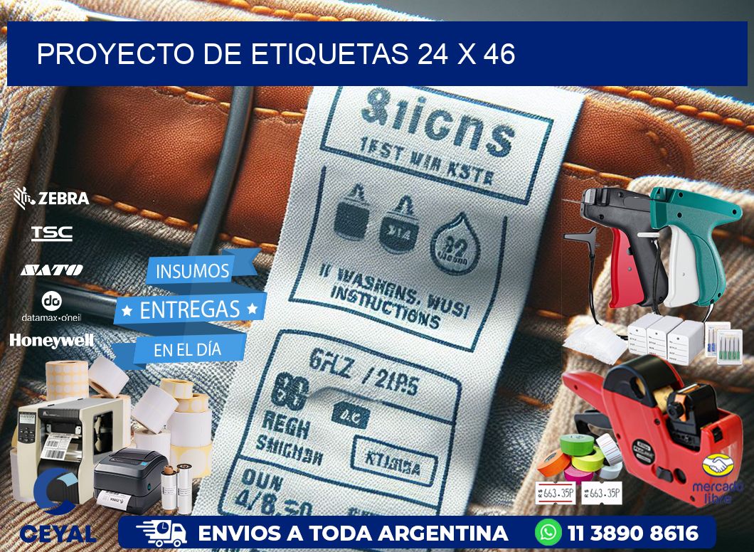 Proyecto de etiquetas 24 x 46