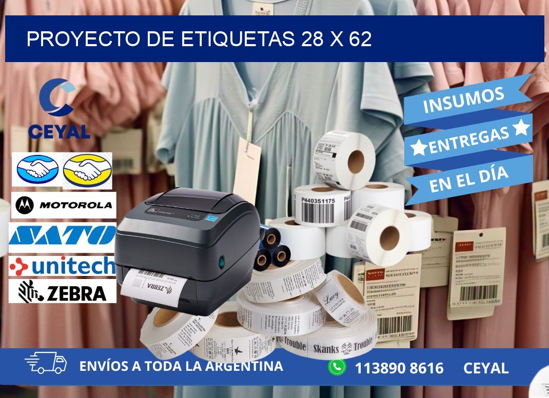 Proyecto de etiquetas 28 x 62