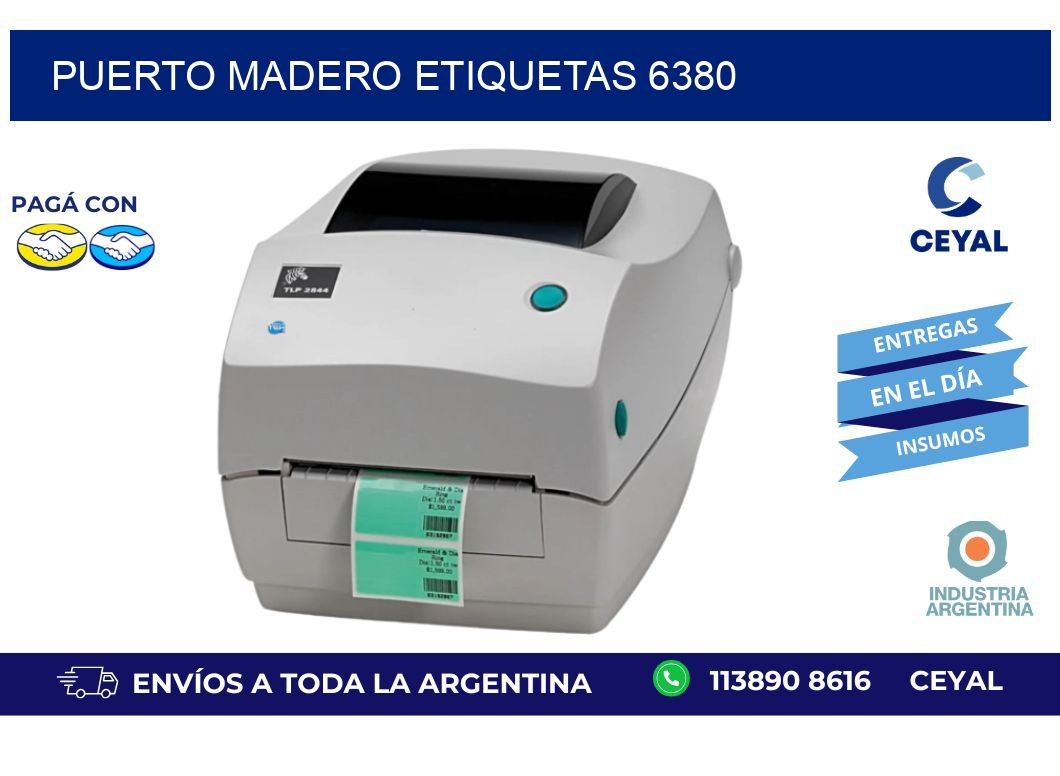 Puerto Madero etiquetas 6380