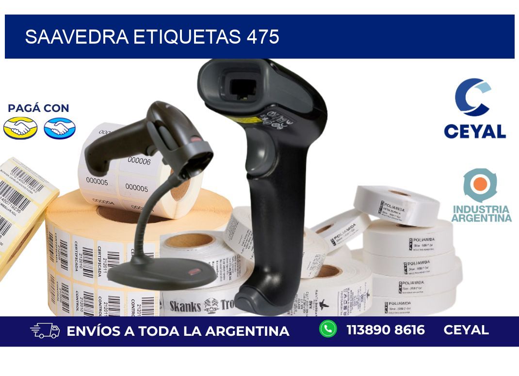 Saavedra etiquetas 475