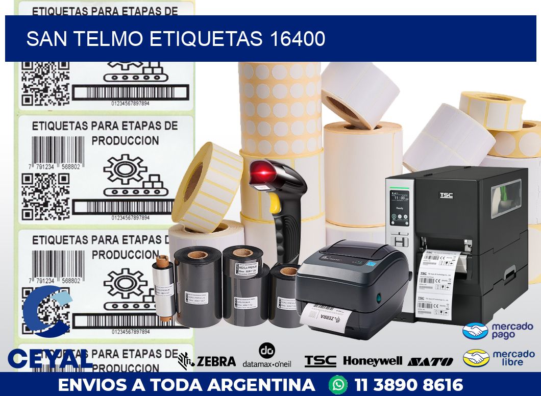 San Telmo etiquetas 16400
