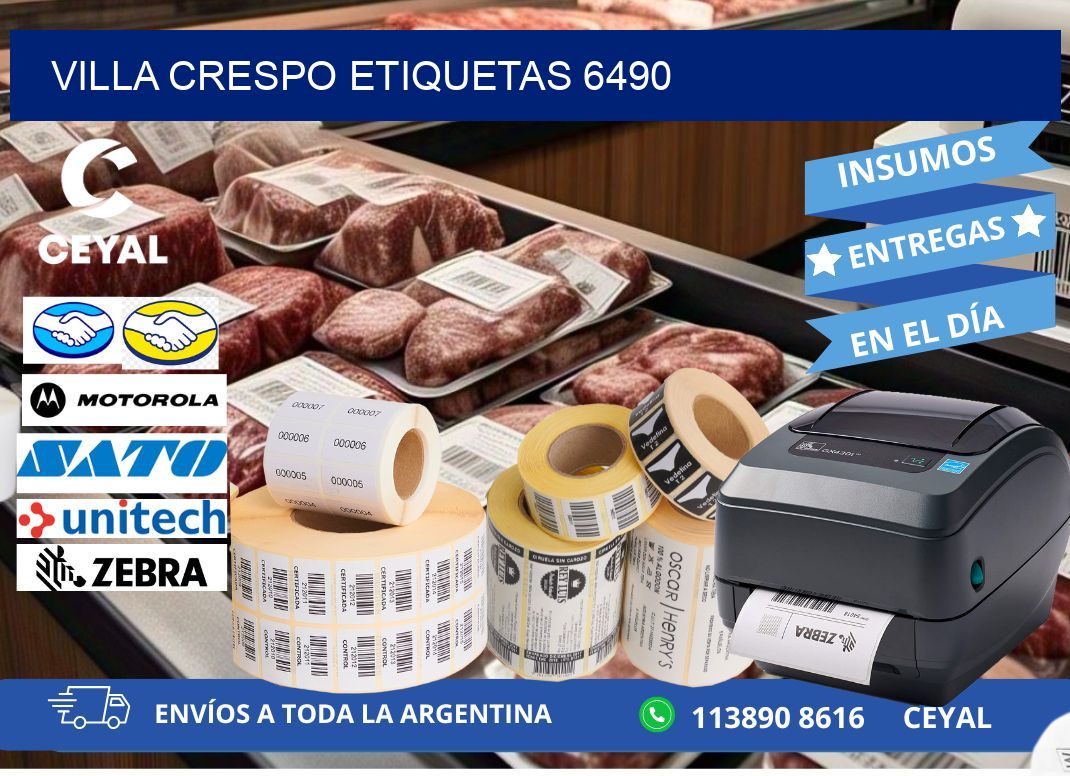 Villa Crespo etiquetas 6490