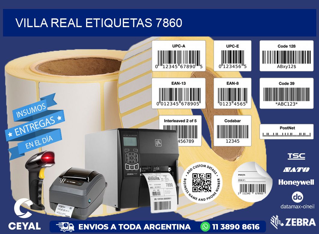 Villa Real etiquetas 7860