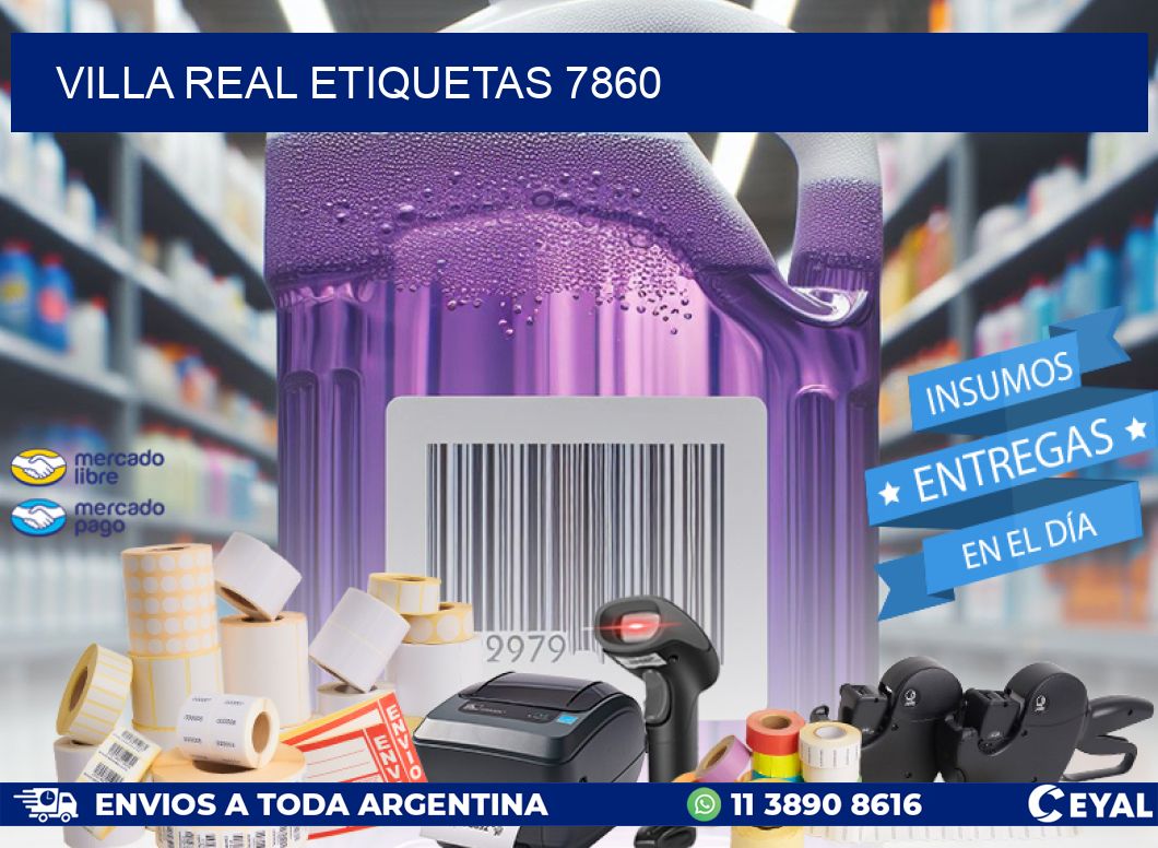 Villa Real etiquetas 7860