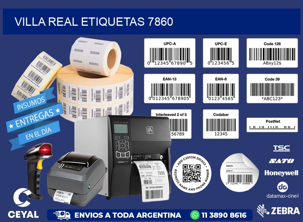 Villa Real etiquetas 7860