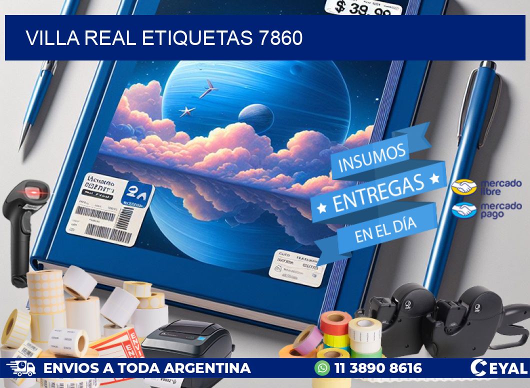 Villa Real etiquetas 7860
