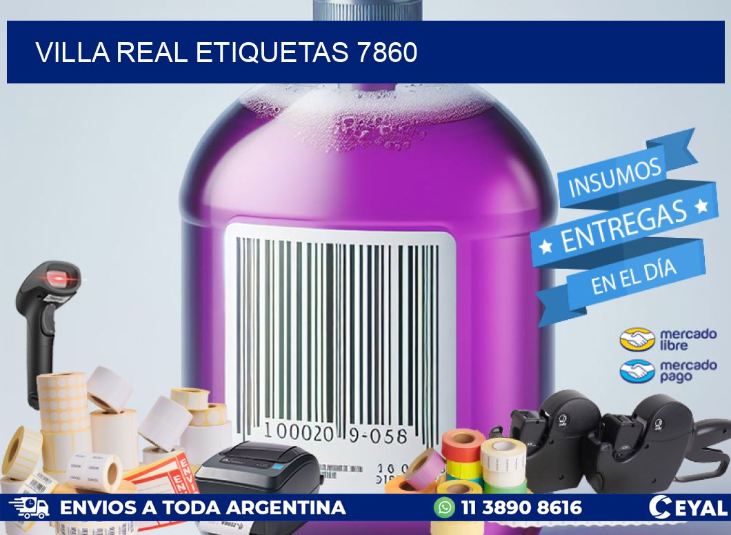 Villa Real etiquetas 7860