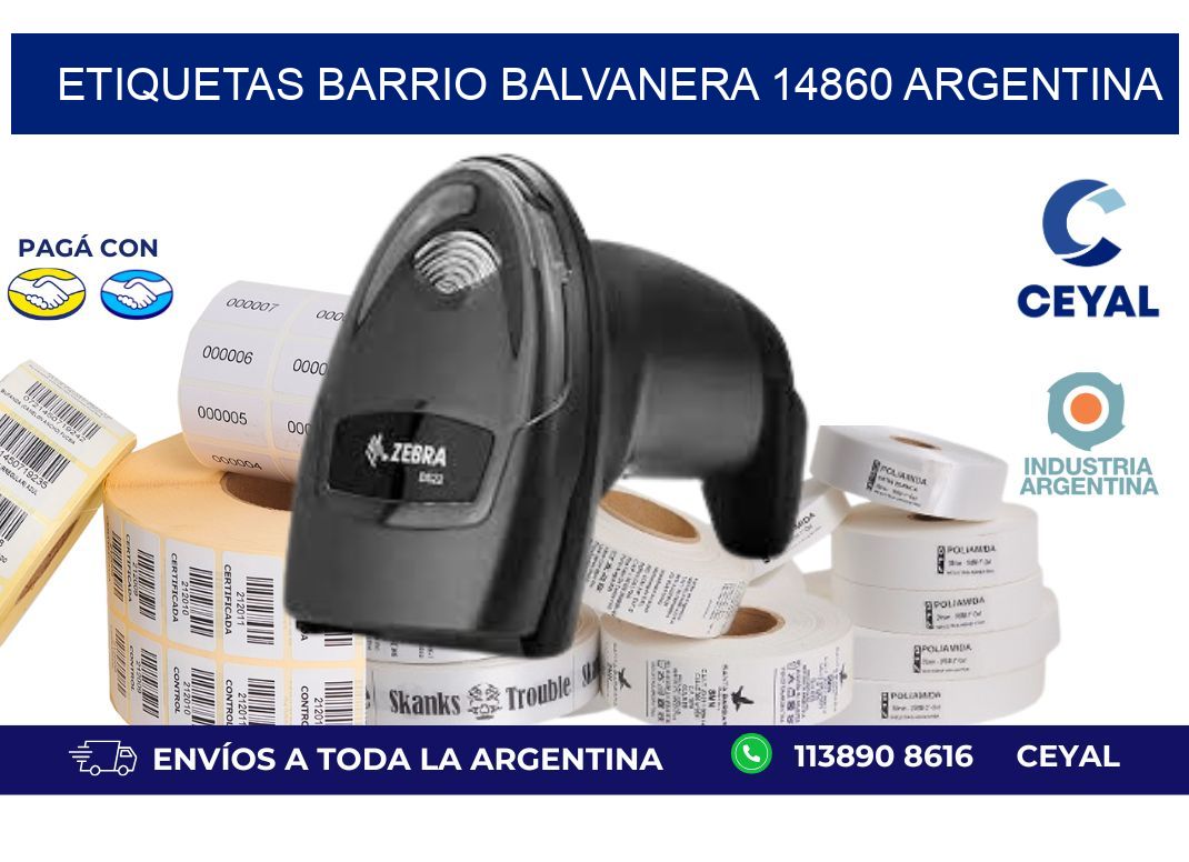etiquetas barrio balvanera 14860 argentina