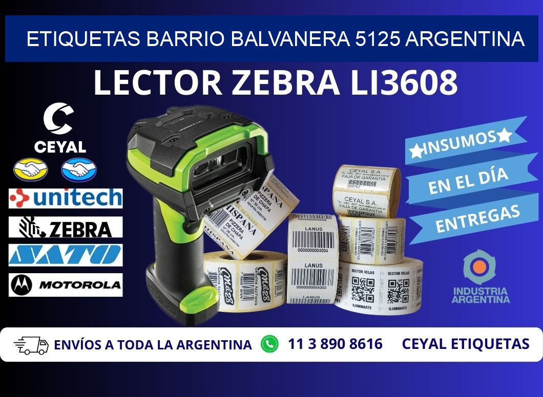 etiquetas barrio balvanera 5125 argentina