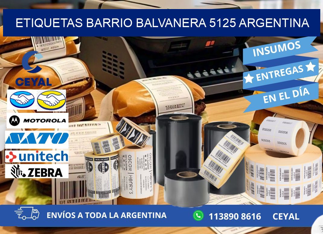 etiquetas barrio balvanera 5125 argentina