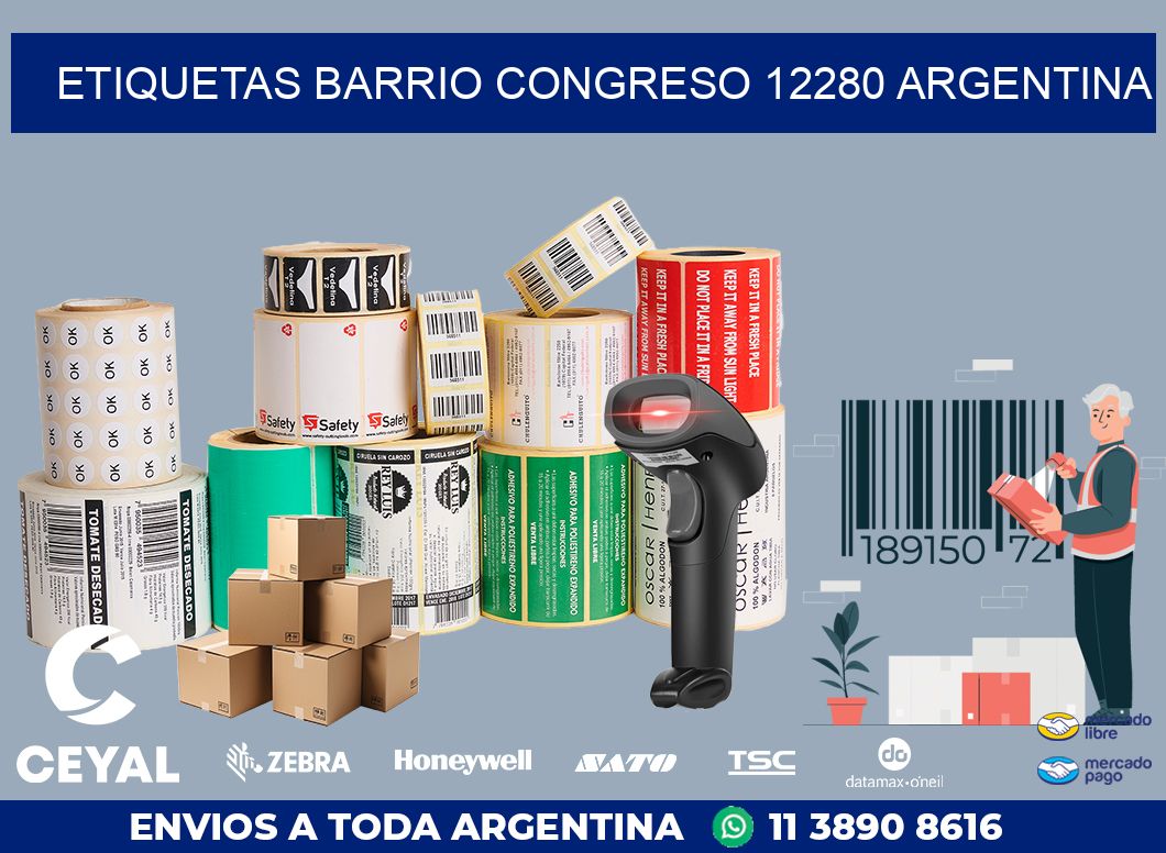 etiquetas barrio congreso 12280 argentina