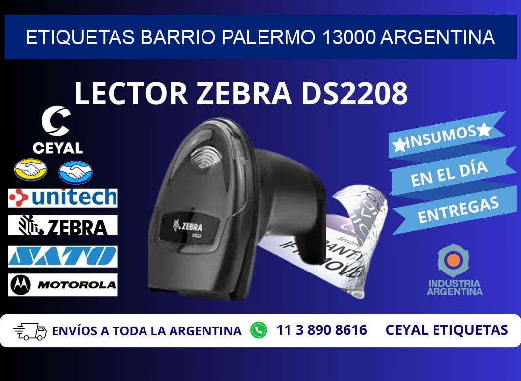 etiquetas barrio palermo 13000 argentina