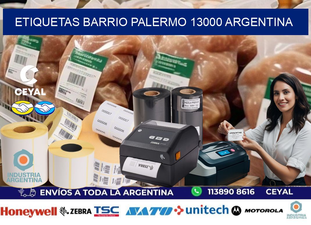 etiquetas barrio palermo 13000 argentina