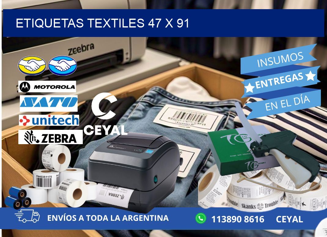 etiquetas textiles 47 x 91