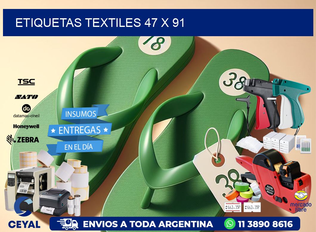 etiquetas textiles 47 x 91