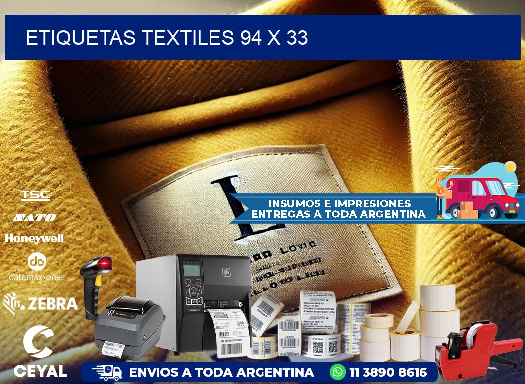 etiquetas textiles 94 x 33