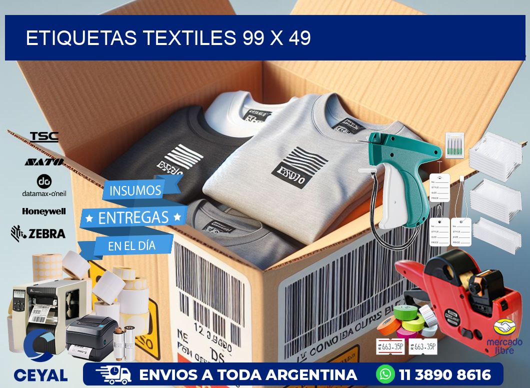 etiquetas textiles 99 x 49