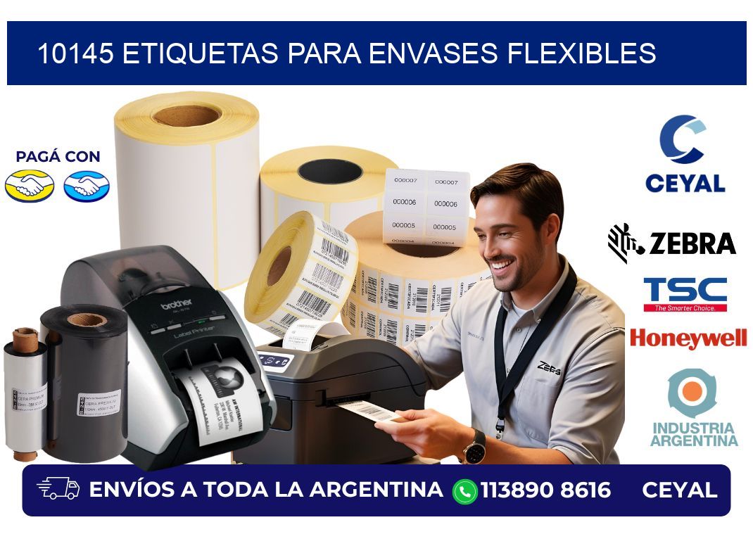 10145 Etiquetas para envases flexibles