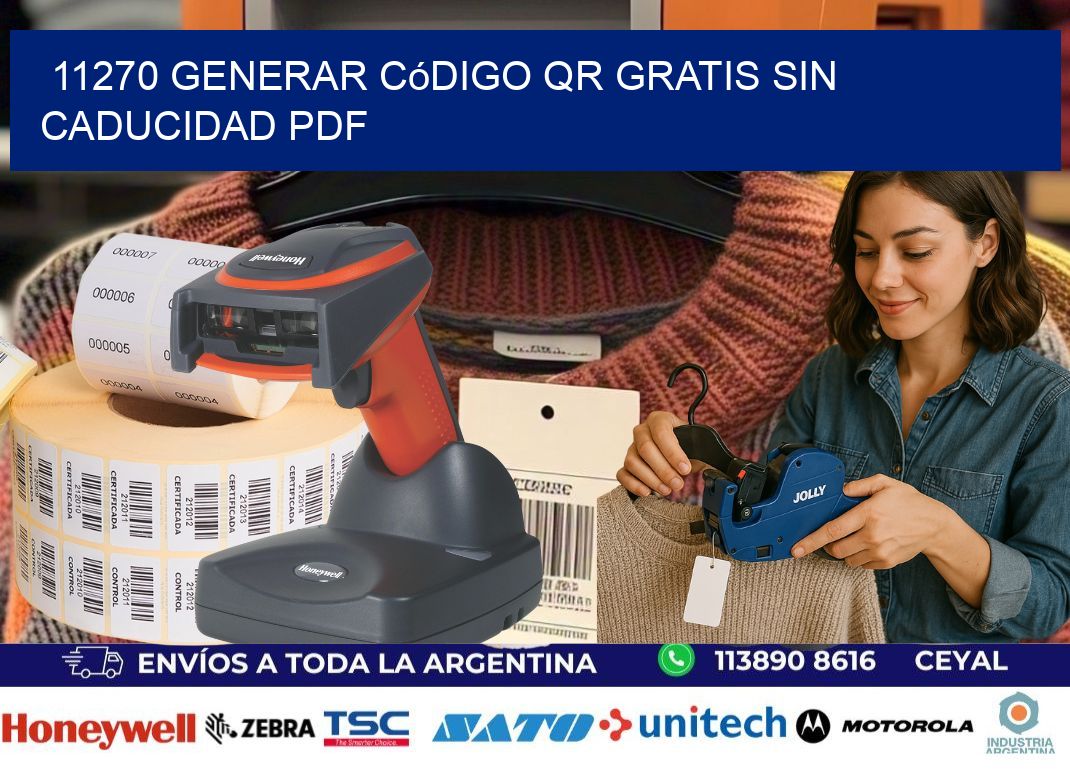 11270 Generar código QR gratis sin caducidad PDF