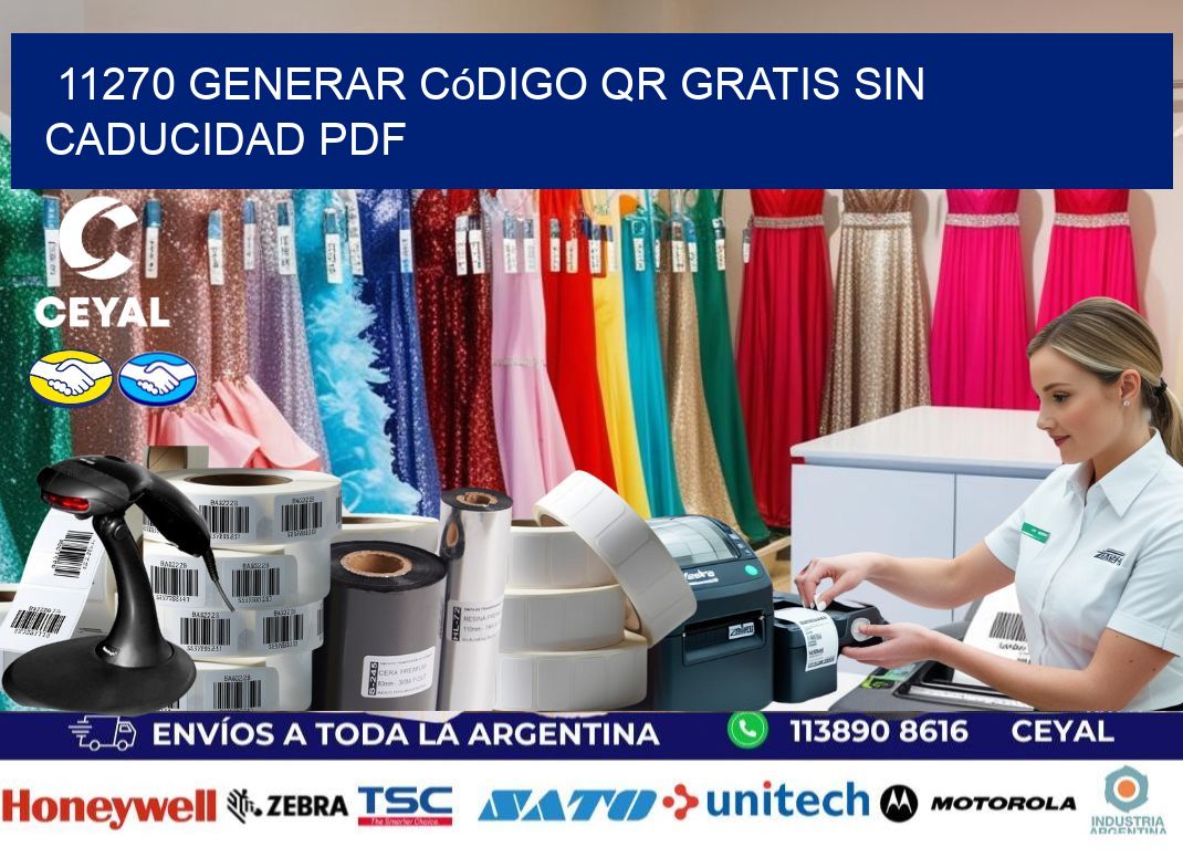 11270 Generar código QR gratis sin caducidad PDF