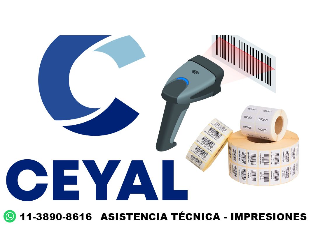 11785 Etiquetas impresas en el día