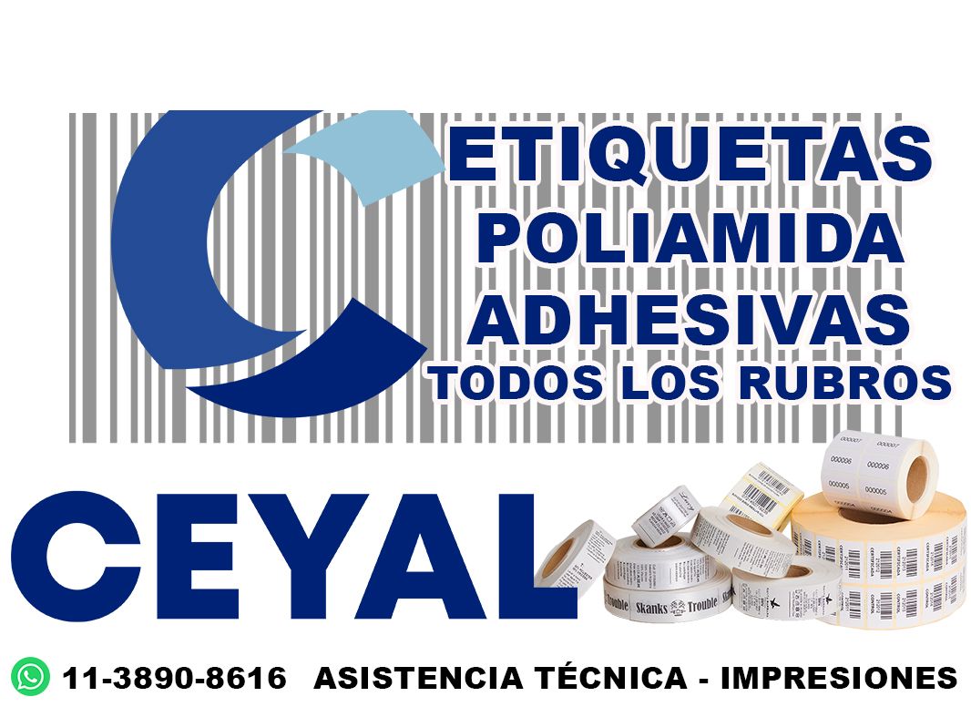 1305 Etiquetas con troquel especial