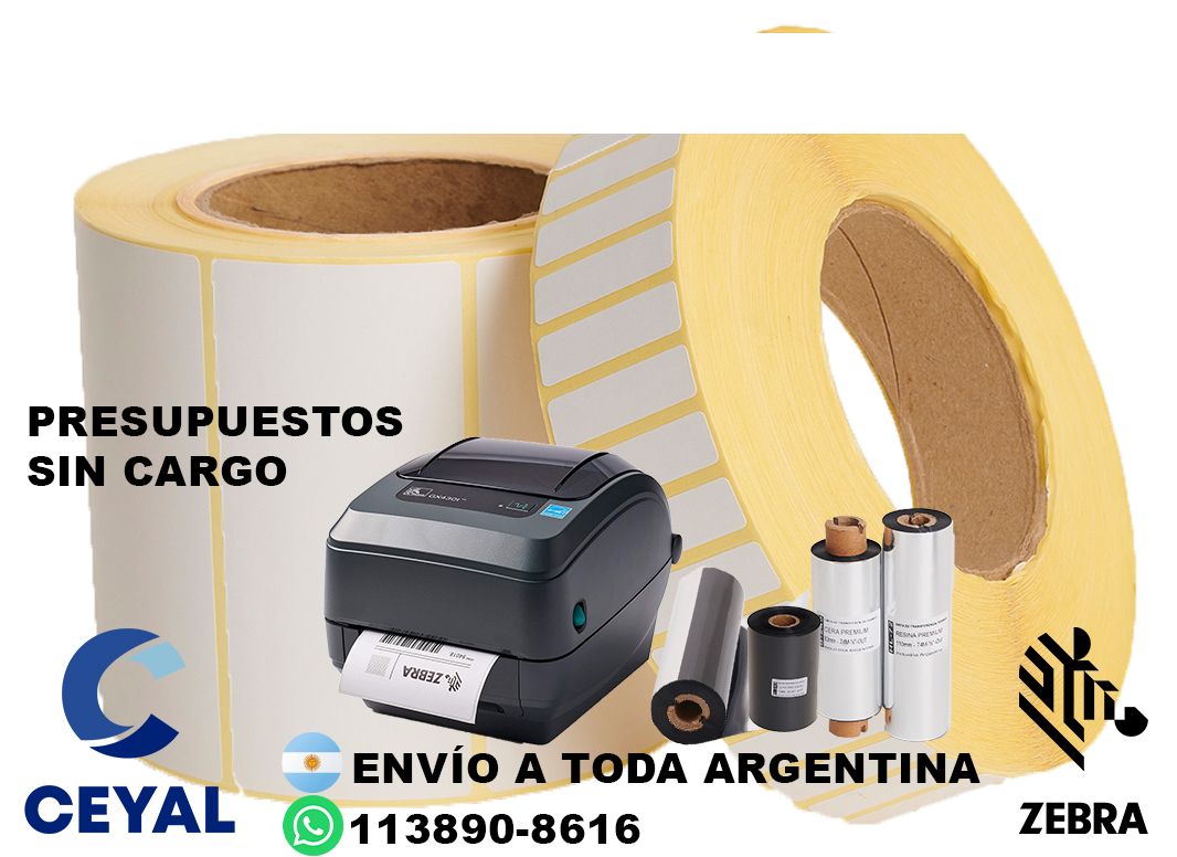 2 cajas de etiquetas 74 x 51