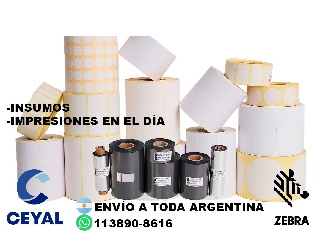 3 cajas de etiquetas 46 x 73