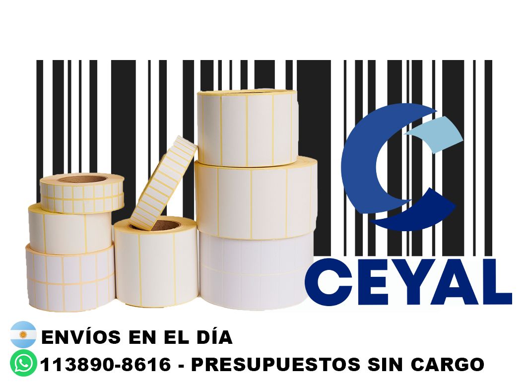 3 cajas de etiquetas 66 x 69