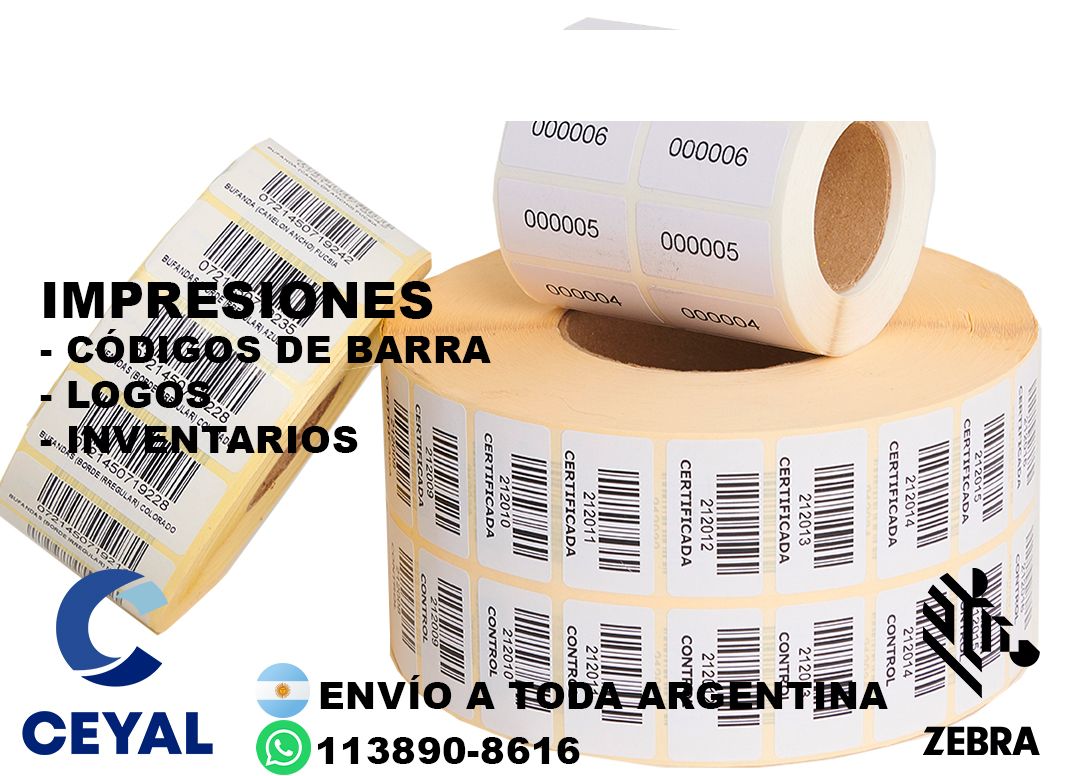 3 cajas de etiquetas 90 x 44