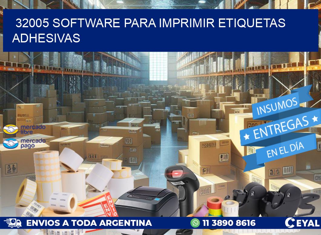 32005 software para imprimir etiquetas adhesivas