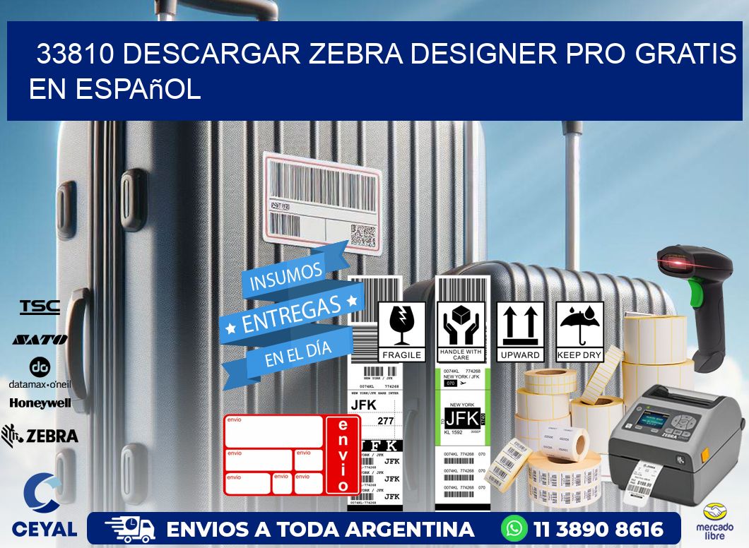 33810 Descargar Zebra Designer Pro gratis en Español