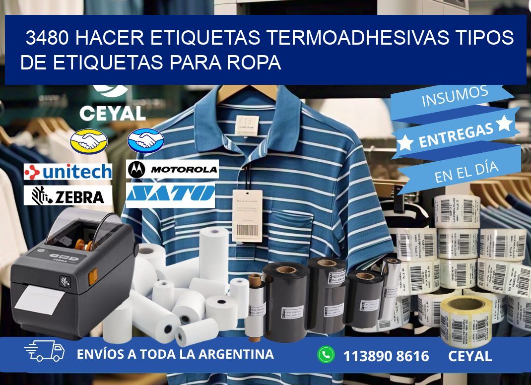 3480 hacer etiquetas termoadhesivas tipos de etiquetas para ropa